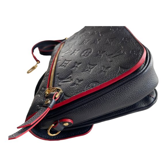 LOUIS VUITTON Metis Crossbody Pochette Monogram Empreinte Leather Marine Rouge - Picture 14 of 15